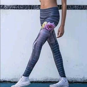 Teeki Love The Elephant Hot Yoga Pants Leggings